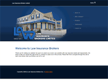 Tablet Screenshot of lawbrokers.com