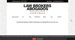 Desktop Screenshot of lawbrokers.es