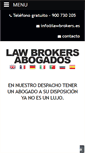 Mobile Screenshot of lawbrokers.es